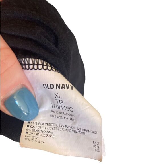 Old Navy Maternity Dress Black Size XL - Picture 3 of 4